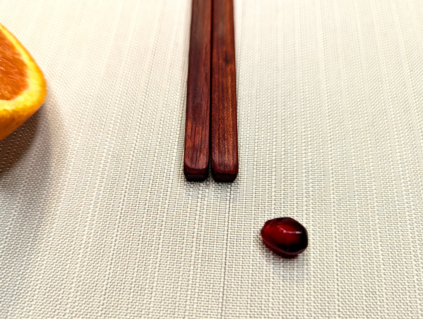 Bloodwood Chopsticks Pair - Happy Accident