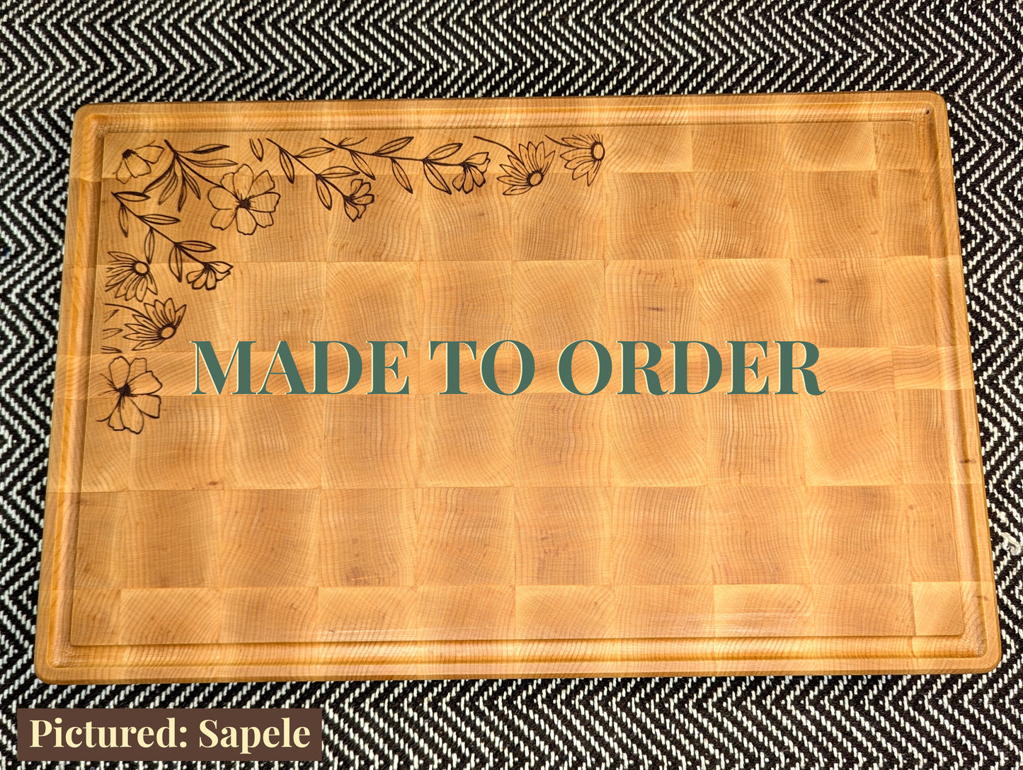 XL Hard Maple End-Grain (Made to Order)