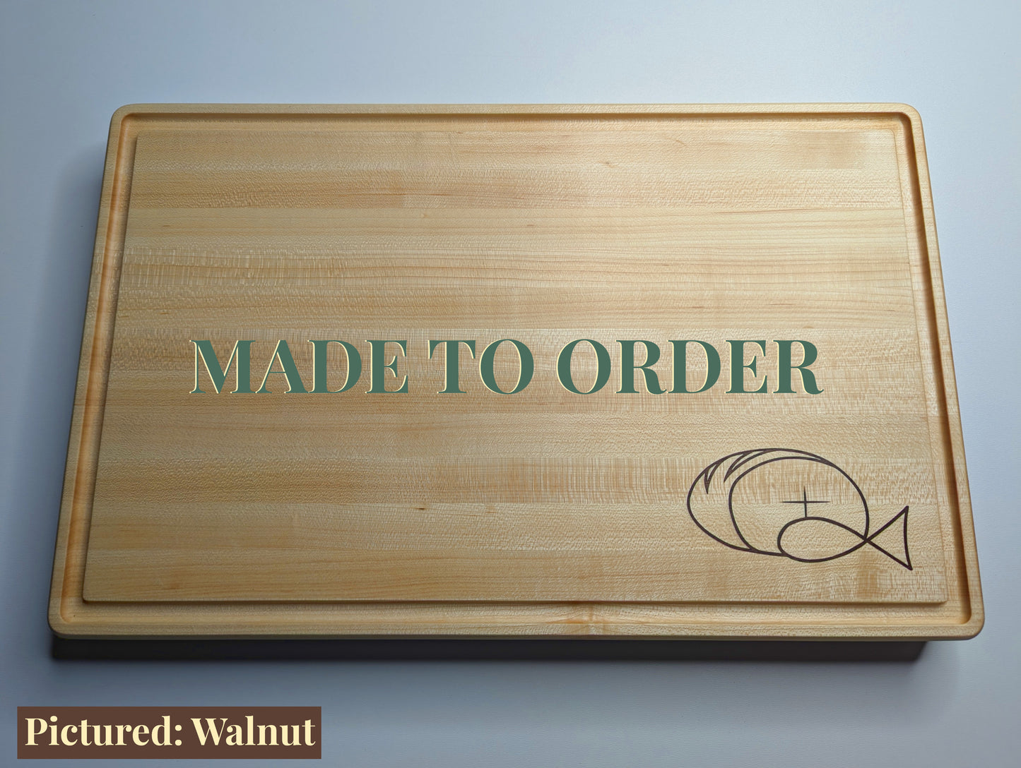 L Hard Maple Edge-Grain (Made to order)