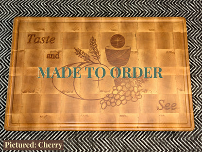 XL Hard Maple End-Grain (Made to Order)