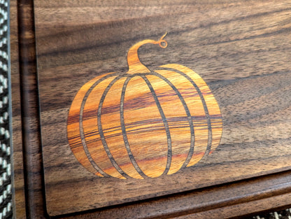 Autumn Project - Edge-Grain with Pumpkin Inlay