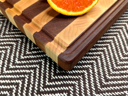 M Maple and Sapele End-Grain - Happy Accident