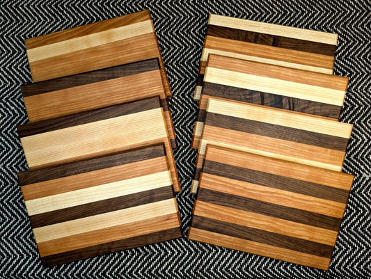 Small Assorted Edge-Grain Cutting Boards