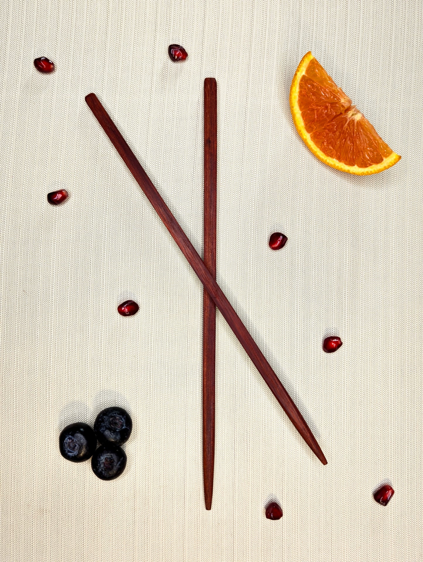 Bloodwood Chopsticks Pair - Happy Accident