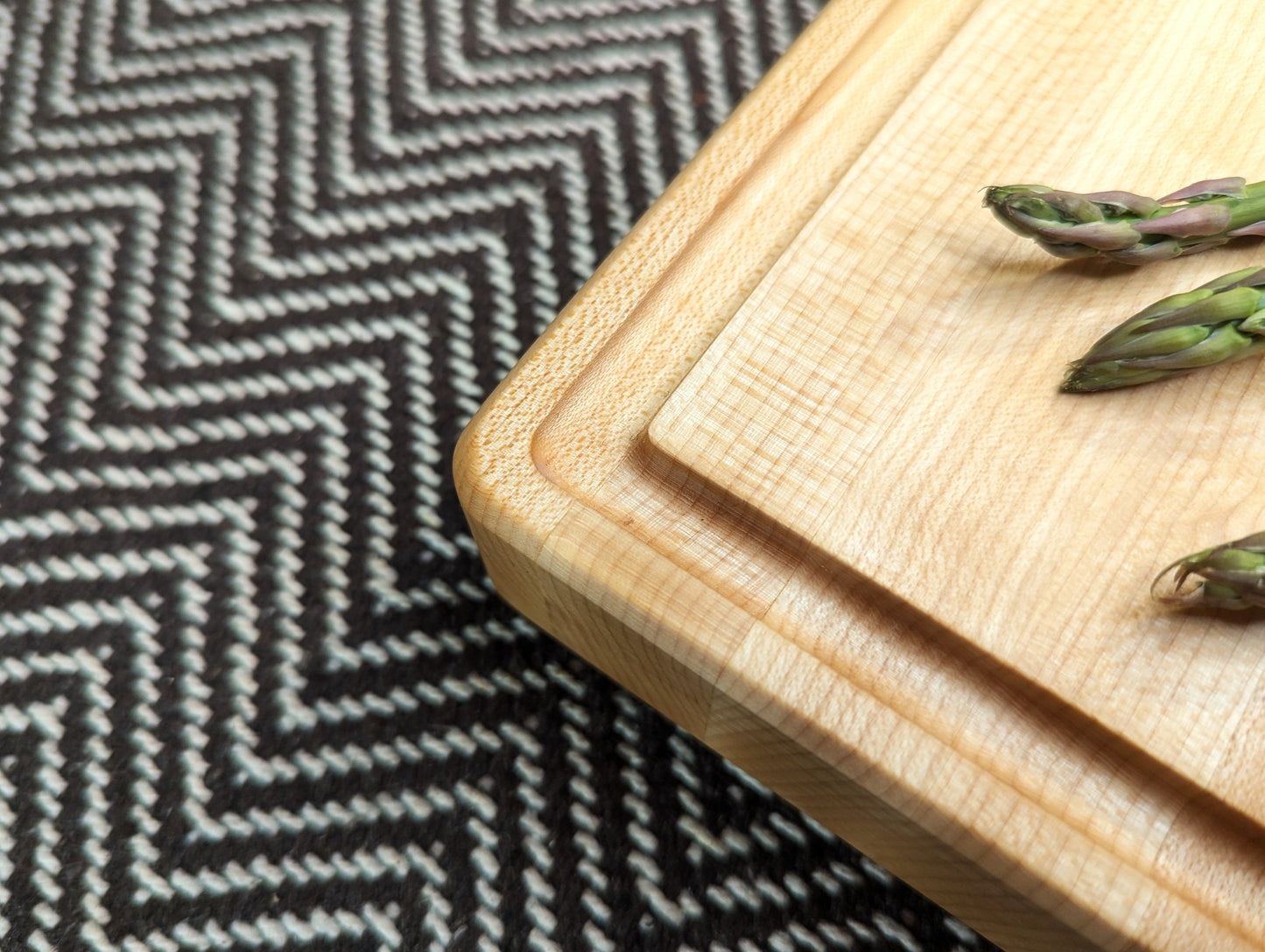 Autumn Project - Edge-Grain with Pumpkin Inlay